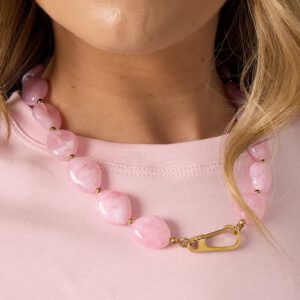 Ketting roze sluiting