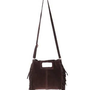 Tas - Franjes bruin